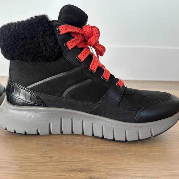 Cole Haan ZERØGRAND Flex Sneaker Boot Women’s 8B Black Water Resistant NWT - Picture 11 of 11